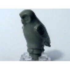 Part 40232 Dark Gray Owl Large, Rounded Features 